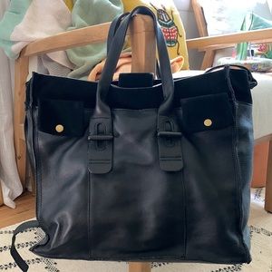 Kelsei Dagger leather work bag